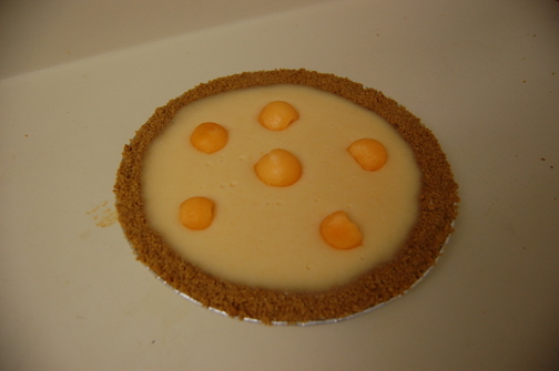 Cantaloupe Cream Pie